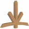 Ekena Millwork Alberta Smooth Timber Gable Bracket, Western Red Cedar, 72"W x 48"H x 5 1/2"D x 5 1/2"F, 16/12 Pitch GBW072X48X0606ALB00SWR - alternate 4